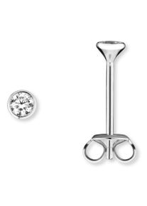 ONE ELEMENT Damen Paar Ohrhänger "Zirkonia Zarge Ohrringe Ohrstecker aus 925 Silber", Damen, Silber 925 (Sterlingsilber), silber, Silber 925