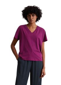 Marc O'Polo MARC O'POLO Damen T-Shirt "aus leichtem Single Jersey"fresh berry, Basic, Gr. XS, unifarben, Obermaterial: 100% Baumwolle, Shirts