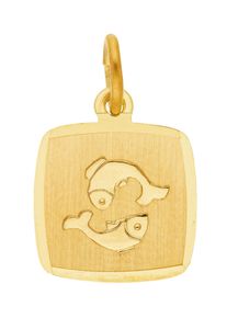 Adelia´s ADELIA ́S Damen Ketten-Anhänger "333 Gold Sternzeichen Anhänger Fisch", Fische, Gold, gold, Gold, Schmuckanhänger, Goldschmuck für Damen & Herren