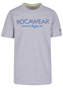 Rocawear Herren T-Shirt "Rocawear Herren Rocawear Neon T-Shirt", grau, casual, Gr. XL, bedruckt, 100% Baumwolle, Shirts