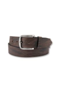 Bernd Götz BERND GÖTZ Damen Ledergürtel, braun, casual,modisch, Gr. 105, unifarben, Rindsleder, Gürtel, mit silberfarbener Schließe
