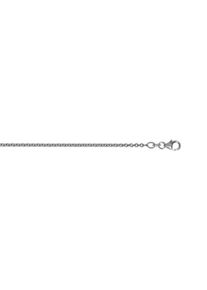 ONE ELEMENT Damen Goldkette "Halskette aus 333 Weißgold Ø 2 mm", 42, Weißgold 333-Gold, silber, Weißgold 333, Gold, Halsketten, ein stilvolles