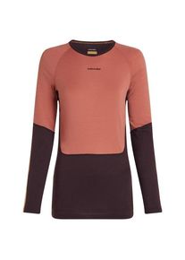 Icebreaker 200 Sonebula L/S Crewe Merinounterwäsche Women (Gr XS |braun)