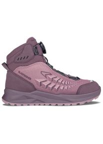 Wanderschuhe Lowa Ferrox GTX Mid Kinder (Gr 35 |lila/rosa |wasserdicht)