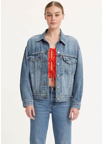 Levi's LEVI'S Damen Jeansjacke "90S TRUCKER"turning heads, casual, Gr. M, Denim/Jeans, Obermaterial: 100% Baumwolle, Jacken