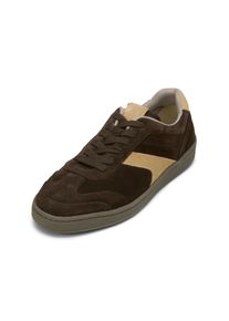 Marc O'Polo MARC O'POLO Herren Sneaker "aus softem Veloursleder", Gr. 43schwarz earth, sand, Obermaterial: 100% Leder (Rind), unifarben, Schuhe