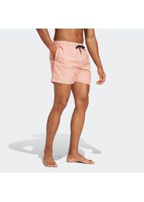 Herren Badeshorts "SRPY CLX SHO SL"semi lucid rot, schwarz, sportlich, Gr. S, adidas Performance, Obermaterial: 100% Polyester, Badehosen