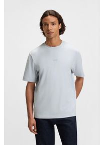 BOSS Orange Herren T-Shirt "TChup"light, pastel grau053, casual, Gr. XXL, unifarben, Single Jersey, Obermaterial: 95% Baumwolle, 5% Elasthan, Shirts,