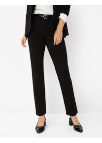 Raphaela by Brax Damen Five-Pocket-Hose Style LAURA NEW BLACK, schwarz, Gr. 36