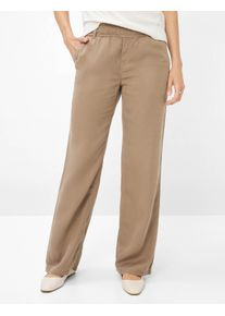 Brax Damen Palazzohose Style MAINE TAUPE, hellbraun, Gr. 44