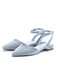 Lascana Ballerina blau Gr. 36 für Damen
