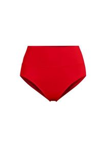LANDS' END Bikinihose zum Umschlagen, High Waist,, Damen,  Rot, Elasthan/Nylon-Mischung, by Lands' End