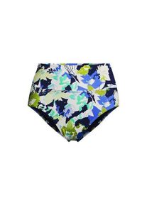 LANDS' END Bikinihose zum Umschlagen, High Waist, f&uuml;r Damen in Plus-Gr&ouml;&szlig;e, Damen, size: plus, Blau, Elasthan/Nylon-Mischung, by Lands' End