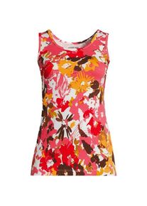 LANDS' END Baumwoll-Top, Damen,  Orange, Baumwolle, by Lands' End