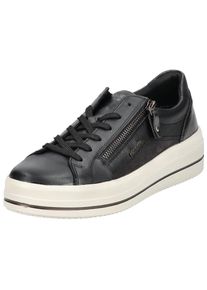 Remonte Damen Sneaker "Remonte Sneaker Glattleder", Gr. 39schwarz kombi, Glattleder, casual, Schuhe