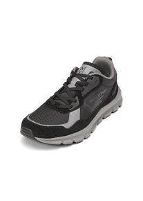 Marc O'Polo MARC O'POLO Herren Sneaker "aus hochwertigem Material-Mix", Gr. 42schwarz, gray pin, Obermaterial: 80% Polyester, 20% Leder, Schuhe