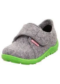 Superfit Happy Octi Hausschuhe Kinder Alltag (Gr 21 |grau)