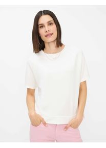 Brax Damen Strickpullover "Style BAILEE", weiß, Gr. 44, 51% Viskose, 44% Polyester, 5% Elasthan, Pullover