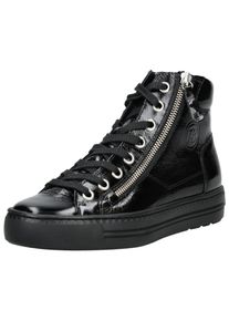 Paul Green Damen Sneaker "Paul Green Sneaker Glattleder", Gr. 38, schwarz, Glattleder, casual, Schuhe