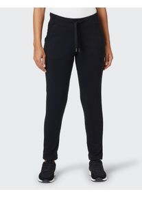 Venice Beach Damen Sweathose "JOGGNINGHOSE SHERLY", schwarz, sportlich, Gr. M, Obermaterial: 93% Baumwolle, 7% Elasthan, Hosen