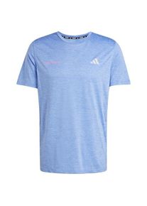 Laufshort Adidas Own The Run Melange T-Shirt Herren (Gr M |blau)