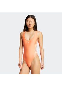 Damen Badeanzug "ADIC SWIMST 3S"semi coral, sportlich, Gr. 36, adidas Performance, Obermaterial: 78% Polyester, 22% Elasthan, Badeanzüge