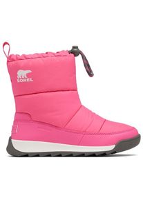 Sorel Whitney II Plus Puffy Waterproof Winterschuhe Kinder (Gr 8K |rosa |wasserdicht)