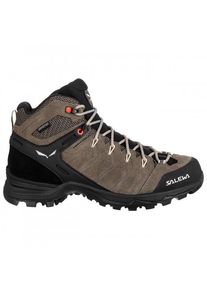Salewa Alp Mate Mid WP Wanderschuhe Women (Gr 5 |schwarz/braun |wasserdicht)