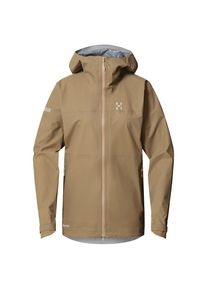 Haglöfs Haglöfs LIM Airak GTX Jacket Regenjacke Damen (Gr S |beige |wasserdicht)