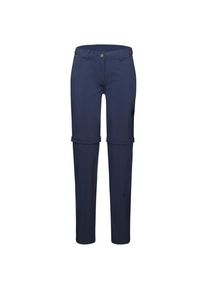 Zip-Off Hose Mammut Runbold Zip Off Pants Damen (Gr 46 - Short |blau)