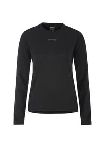Funktionsshirt Craft Adv Essence L/S Tee 2 Damen (Gr M |schwarz)
