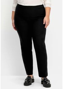 sheego Große Größen Schlupfhose mit Shaping-Effekt, schwarz, Größe 54 - Damen