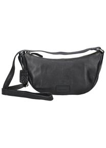 Burkely Damen Umhängetasche "Burkely Taschen Glattleder", schwarz, Taschen
