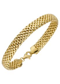Jobo Damen Armband, Silber 925 (Sterlingsilber), gold, Silber 925 (Sterlingsilber), Armbänder, 925 Silber vergoldet 19,5 cm