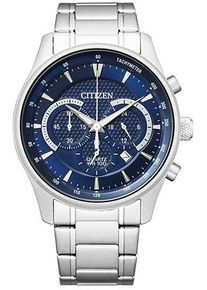 Citizen Herren Chronograph, silber, Armbanduhren, Armbanduhr, Quarzuhr, Herrenuhr, Edelstahlarmband