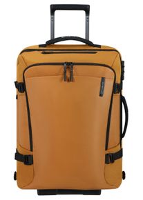 Samsonite Reisetasche "ARMOX, 55 cm", gelb, Polyester, Taschen, Duffle mit Rollen TSA-Schloss Packgurte Trolley-Gestänge