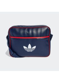 Sporttasche "AIRLINER", adidas originals, blau, Obermaterial: 100% Polyurethan, Taschen, Schultertasche im angesagten Retrolook