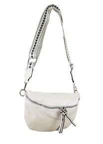 TONI & FRIENDS Damen Umhängetasche "Cityhopper", beige, Polyurethan (PU), Taschen, Moderne Umhängetasche
