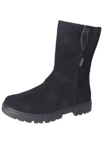 Ricosta Kinder Stiefel "Ricosta Stiefel Veloursleder/Textil", Gr. 37, schwarz, Veloursleder, Textil, casual, Schuhe