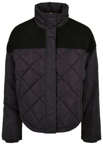 Urban Classics Damen Winterjacke "Urban Classics Damen", schwarz, casual, Gr. L, unifarben, 100% Polyester, Jacken