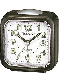 Casio Quarzwecker "TQ-142-1EF", schwarz, Wecker, Wecker, Reisewecker, Leuchtzeiger, Leuchtziffern, Schlafzimmer