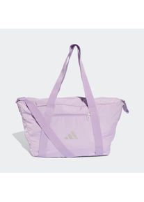 Sporttasche "ADIDAS SP BAG", adidas Performancepowder plum, silber metallic, Obermaterial: 100% Polyester, Taschen, Fitness Sporttasche