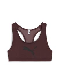 Puma Damen Sport-BH "4KEEPS BH Damen", Gr. Lruby shimmer rot, Obermaterial: 15% Elasthan, 85% Polyester; Futter: 94% Polyester, 6% Elasthan; Netz: