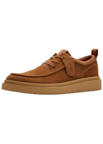 Clarks Herren Sneaker "Clarks Sneaker Veloursleder", Gr. 46, braun, Veloursleder, casual, Schuhe