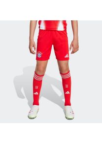 Kinder Trainingsshorts "FCB H SHO Y", rot, sportlich, Gr. 164, adidas Performance, Obermaterial: 100% Polyester, Hosen