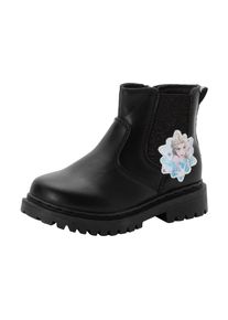 Disney Damen Chelseaboots "Frozen", Gr. 29, schwarz, Synthetik, mehrfarbig, sportlich, Schuhe, Stiefelette, Winterschuhe