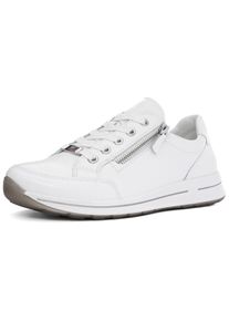 Ara Damen Sneaker "Ara Sneaker Leder", Gr. 40, weiß, Leder, casual, Schuhe