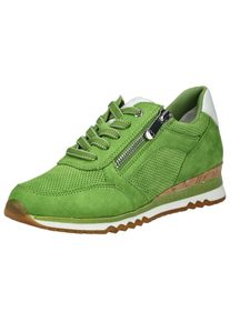 Marco Tozzi Damen Sneaker "Marco Tozzi Sneaker Lederimitat/Textil", Gr. 40, grün, Lederimitat, Textil, casual, Schuhe