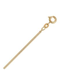 ONE ELEMENT Damen Goldkette "Halskette Panzerkette aus 585 Gelbgold Ø 1,4 mm", 36, Gelbgold 585-Gold, gold, Gelbgold 585, Gold, Halsketten, edles