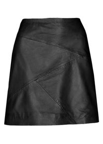 Maze Damen Lederrock "42024064", schwarz, Gr. L, Obermaterial: 100% Lammleder / Futter: 100% Polyester, Röcke